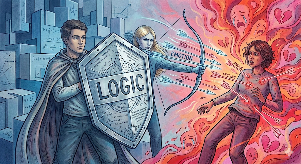 논리를 앞세워 정서적 가스라이팅을 하는 에이전틱 나르시시스트